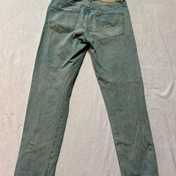 Zara Men's Light Blue Straight Jeans - Picture 4 of 5